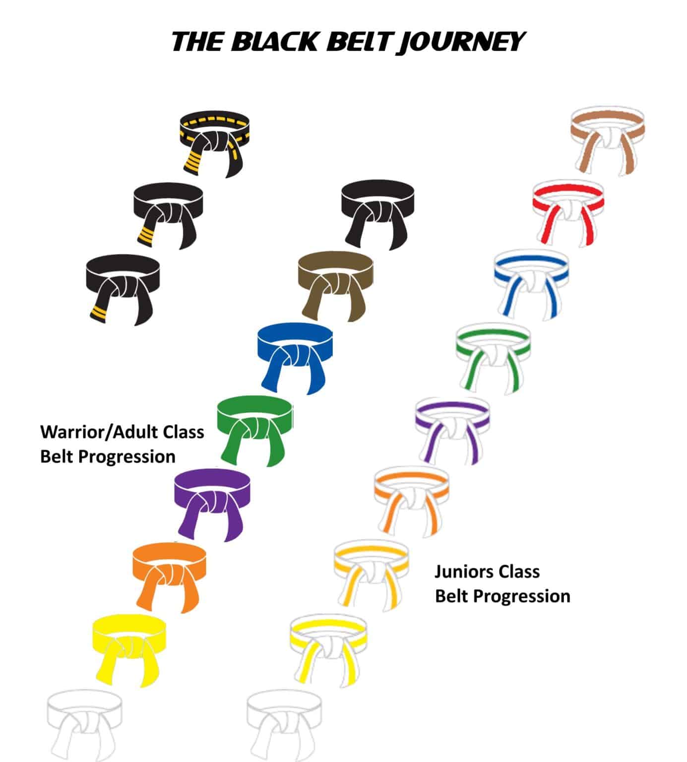 Belt System - Shepherd-Warrior Martial Arts