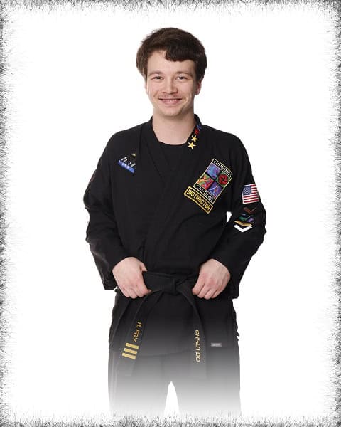 Mr. Fry leads the kids martial arts classes for ages 9-13.