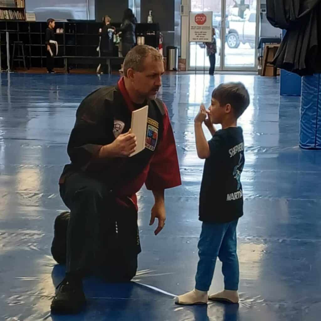 Board breaking teaches focus