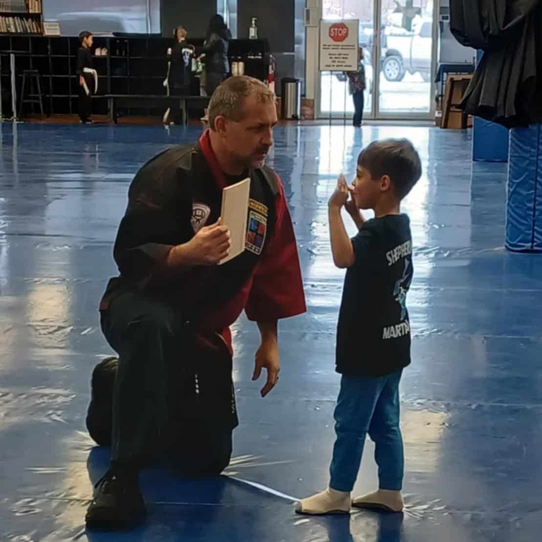 Board breaking teaches focus